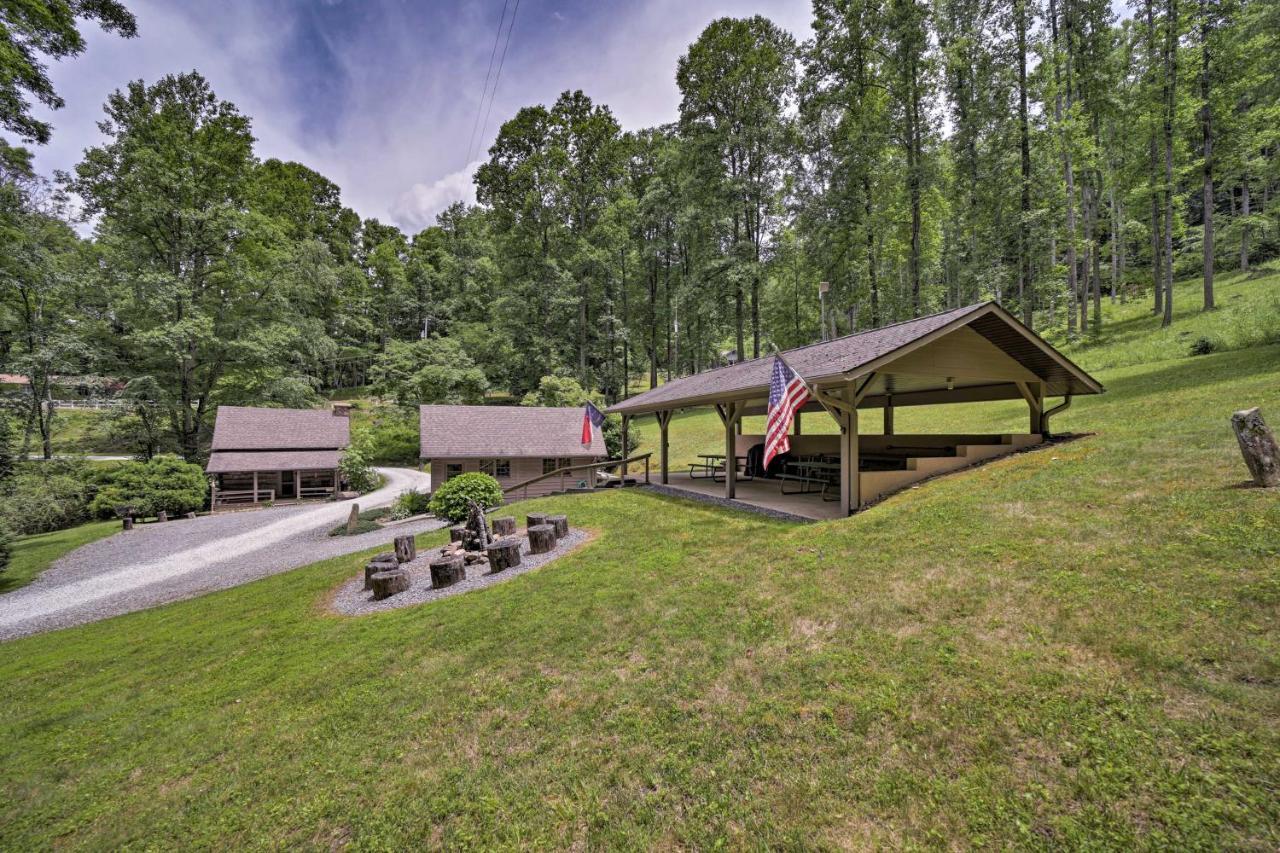 Historic Cabin Grill And Hiking Trail Access! 布赖森城 外观 照片